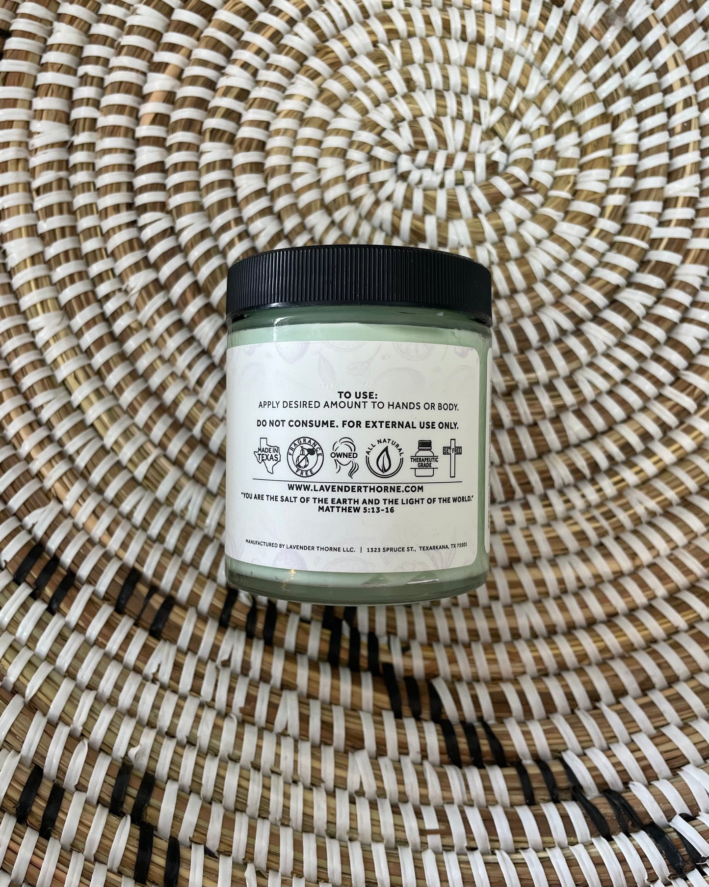 Salt + Lime Body Butter