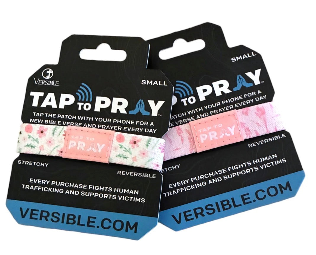 Tap To Pray Wristband: Whimsical Meadows