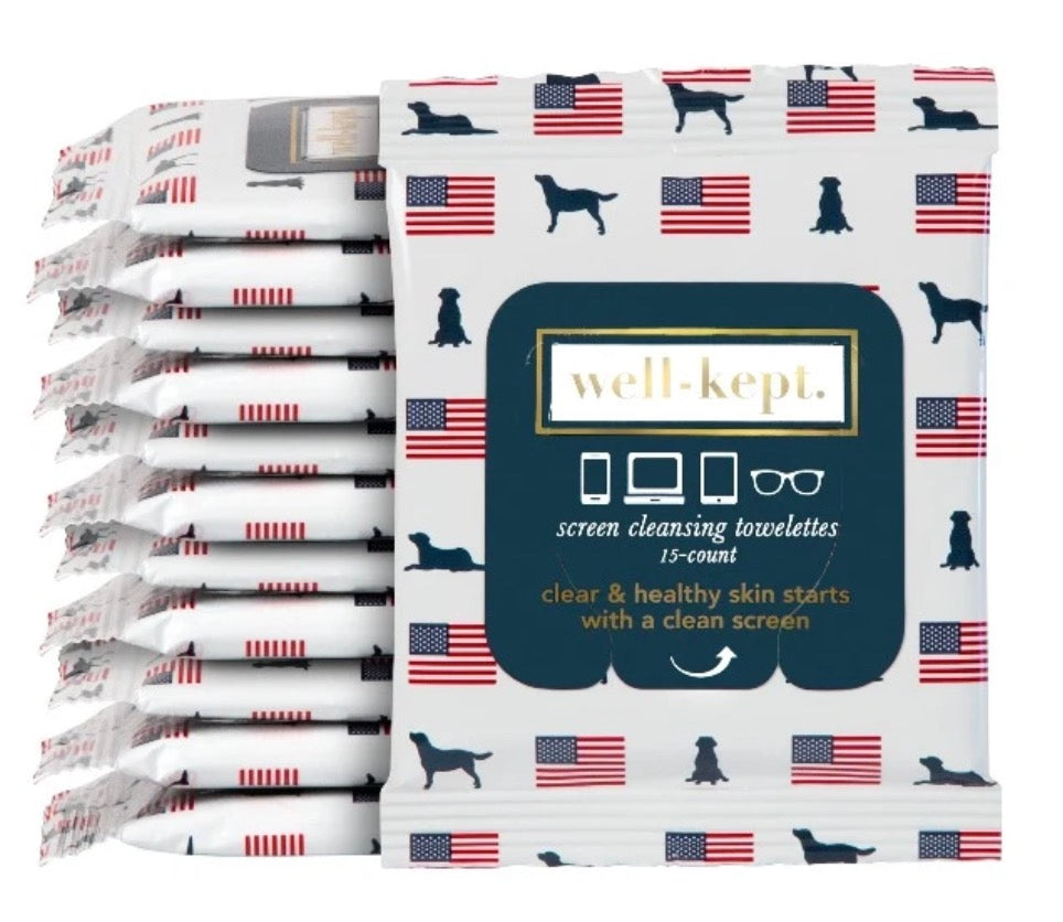 Screen Wipes: Old Glory