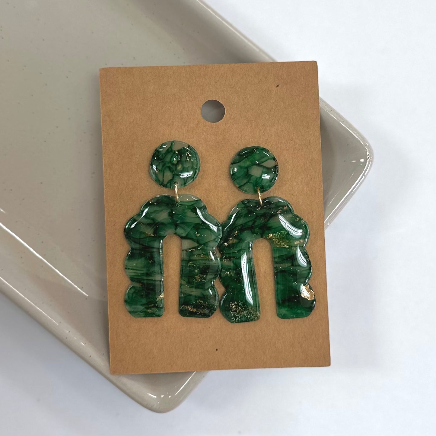 Southern Fields Acrylic Earrings