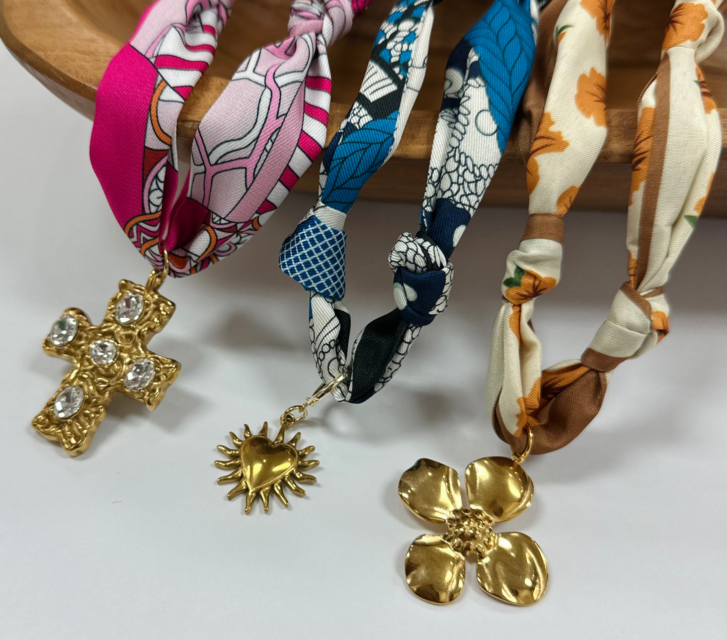 Bandana Necklace by Alissa