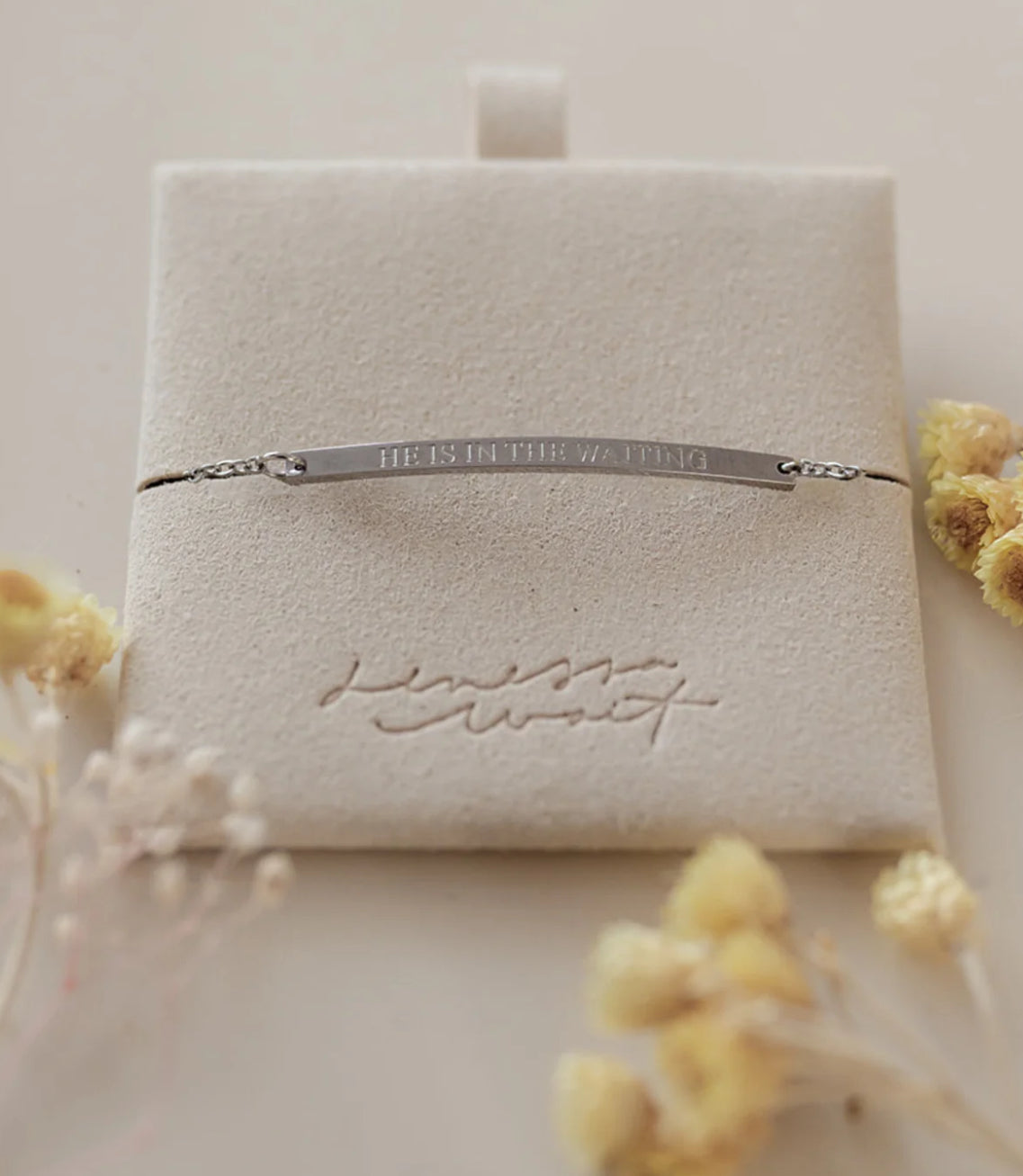 “He is in the Waiting" Bracelet