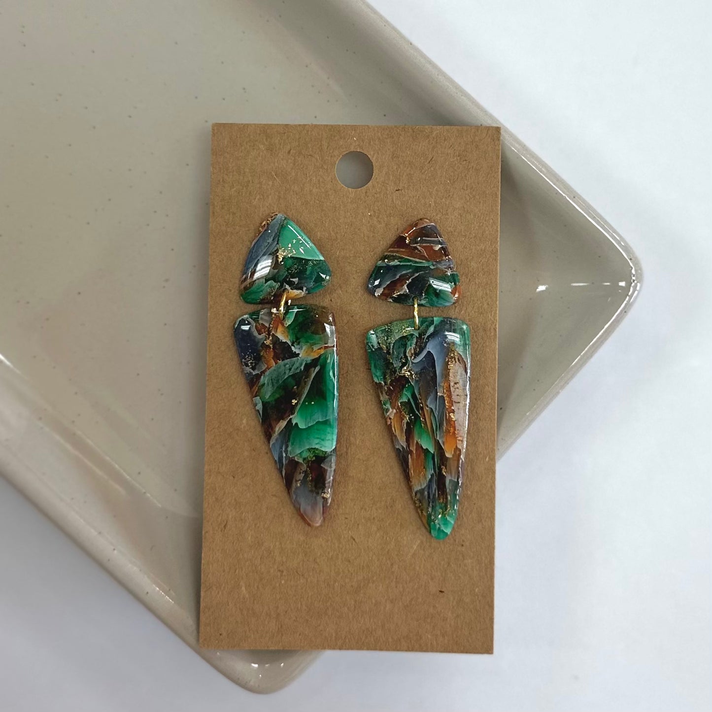 Southern Fields Acrylic Earrings