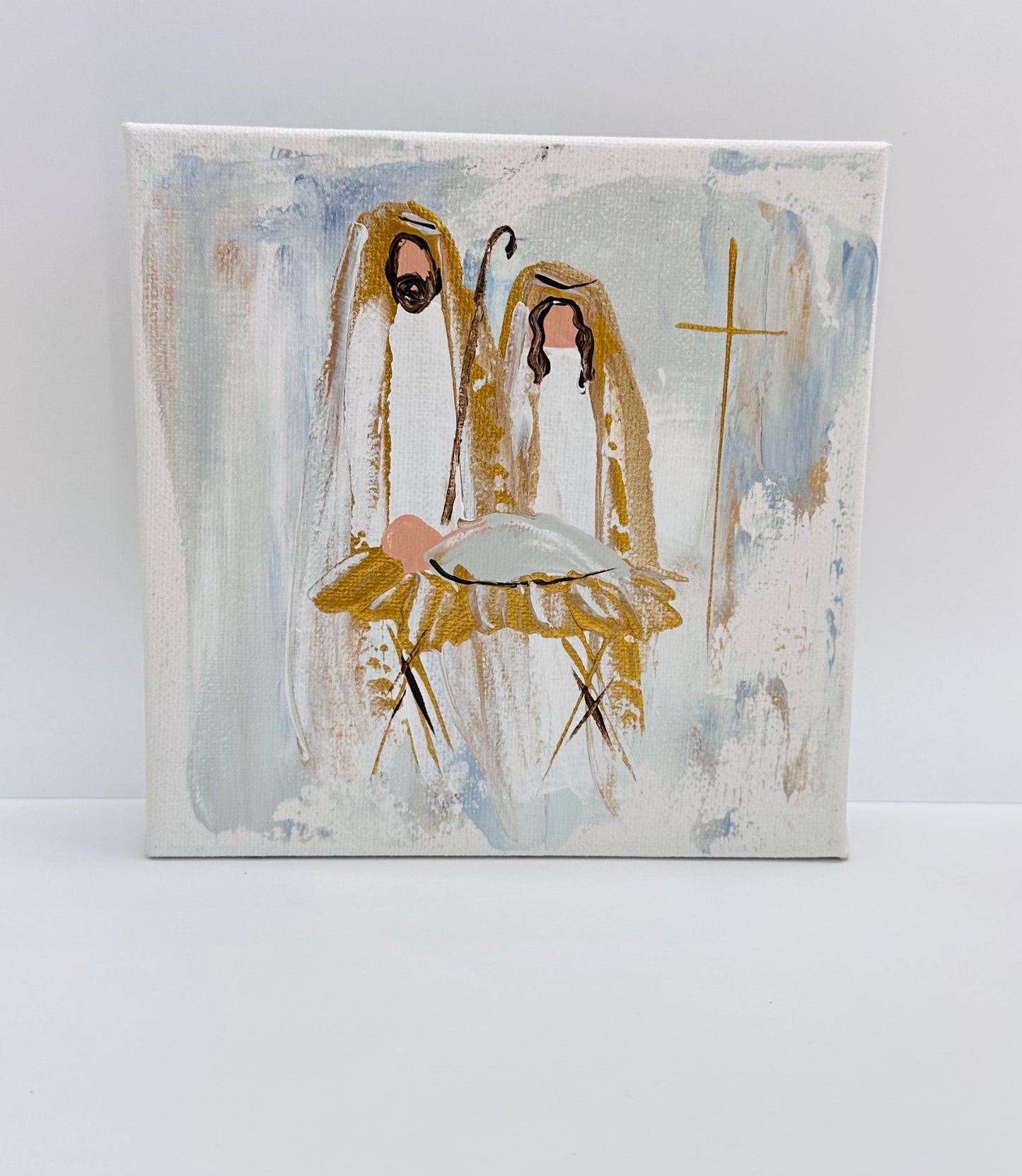 Nativity Art Canvas