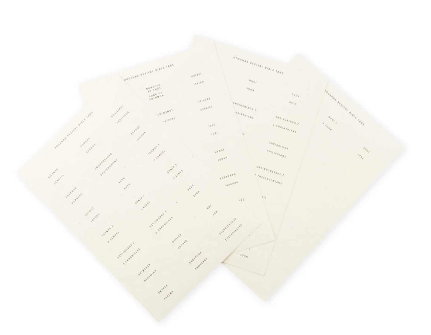 Bible Tabs: Black