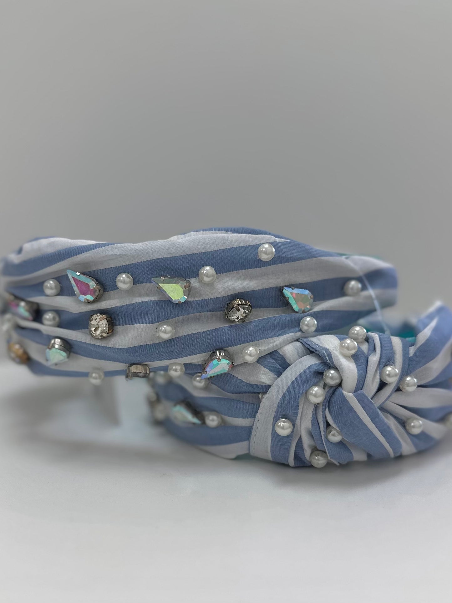 Striped Knotted Headband