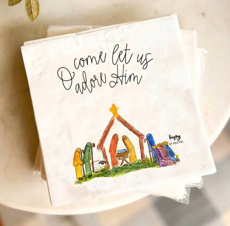 Nativity Napkins