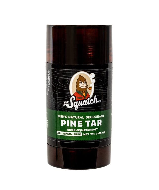 Dr. Squatch Natural Deodorant| Aluminum Free - Pine Tar