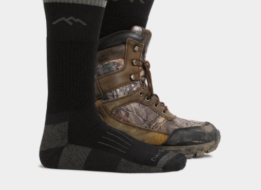 Boot Full Cushion Charcoal Hunting Socks