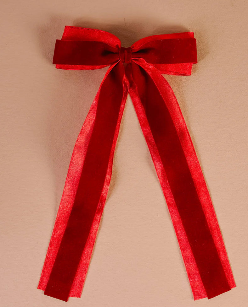 Velvet Layererd Bow