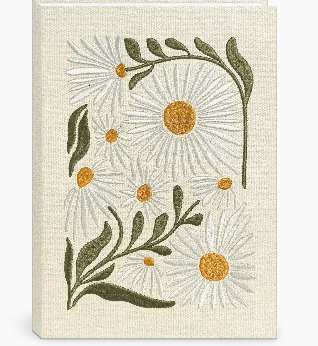 Daisy Fabric Journal