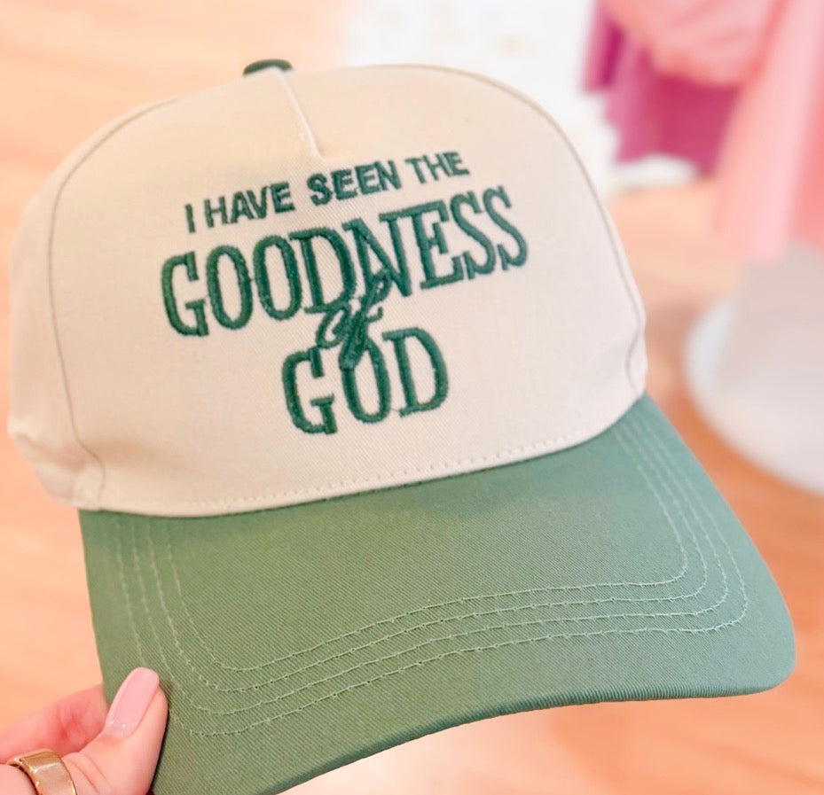 Hat: the goodness of God