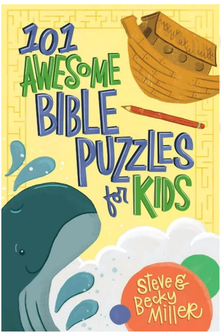 101 Awesome Bible Puzzles for Kids