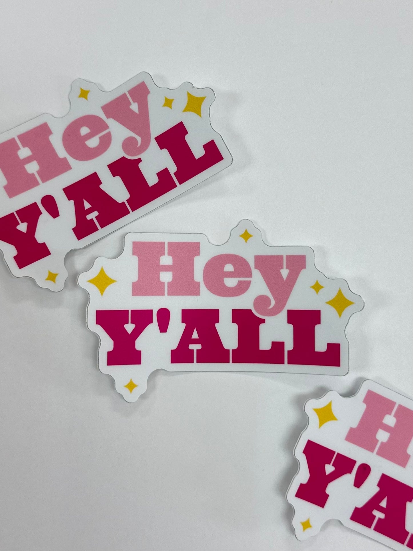 HEY Y’ALL  Sticker