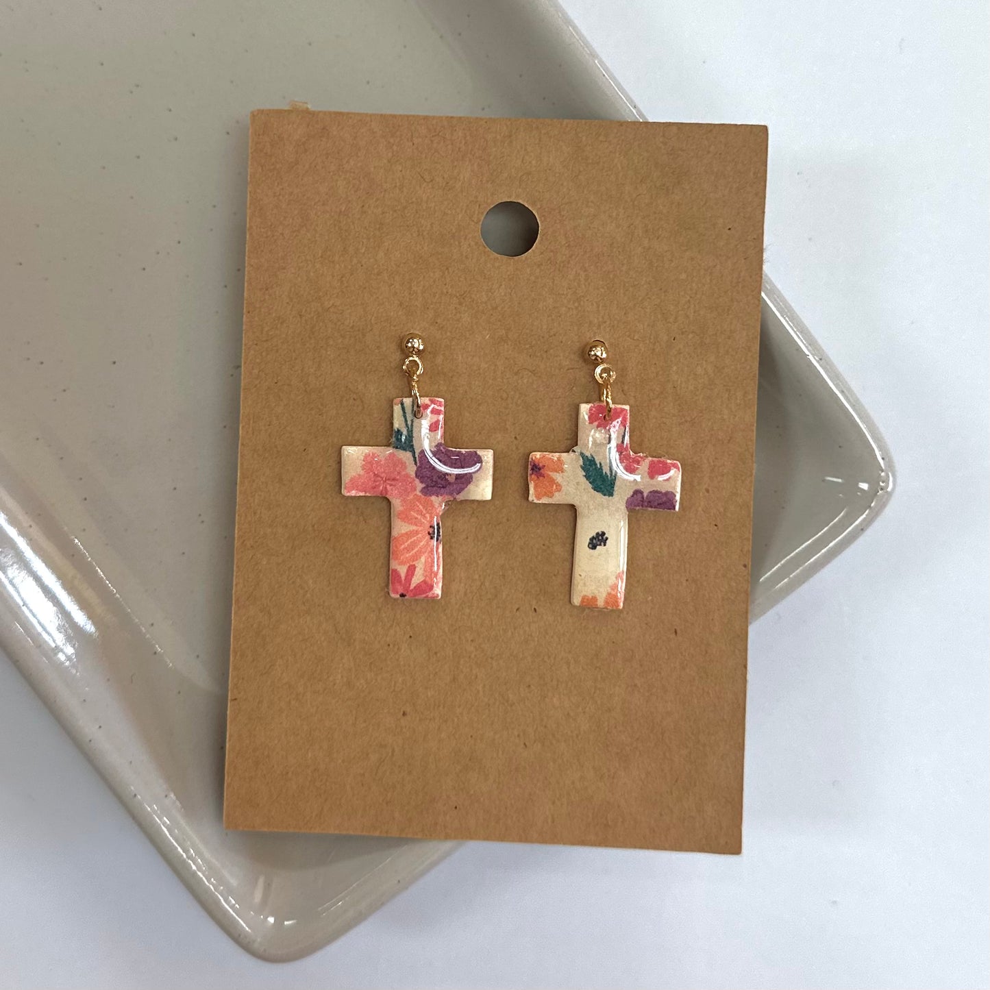 Southern Fields Acrylic Earrings