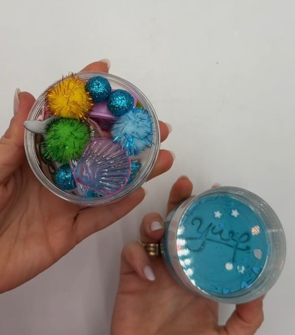 Ocean Grab & Go Dough Jars