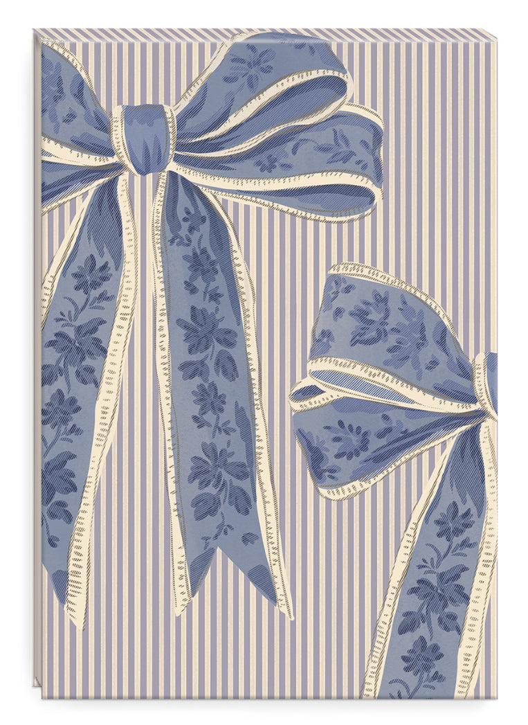Timeless Treasures Bow Flip-top Notepad