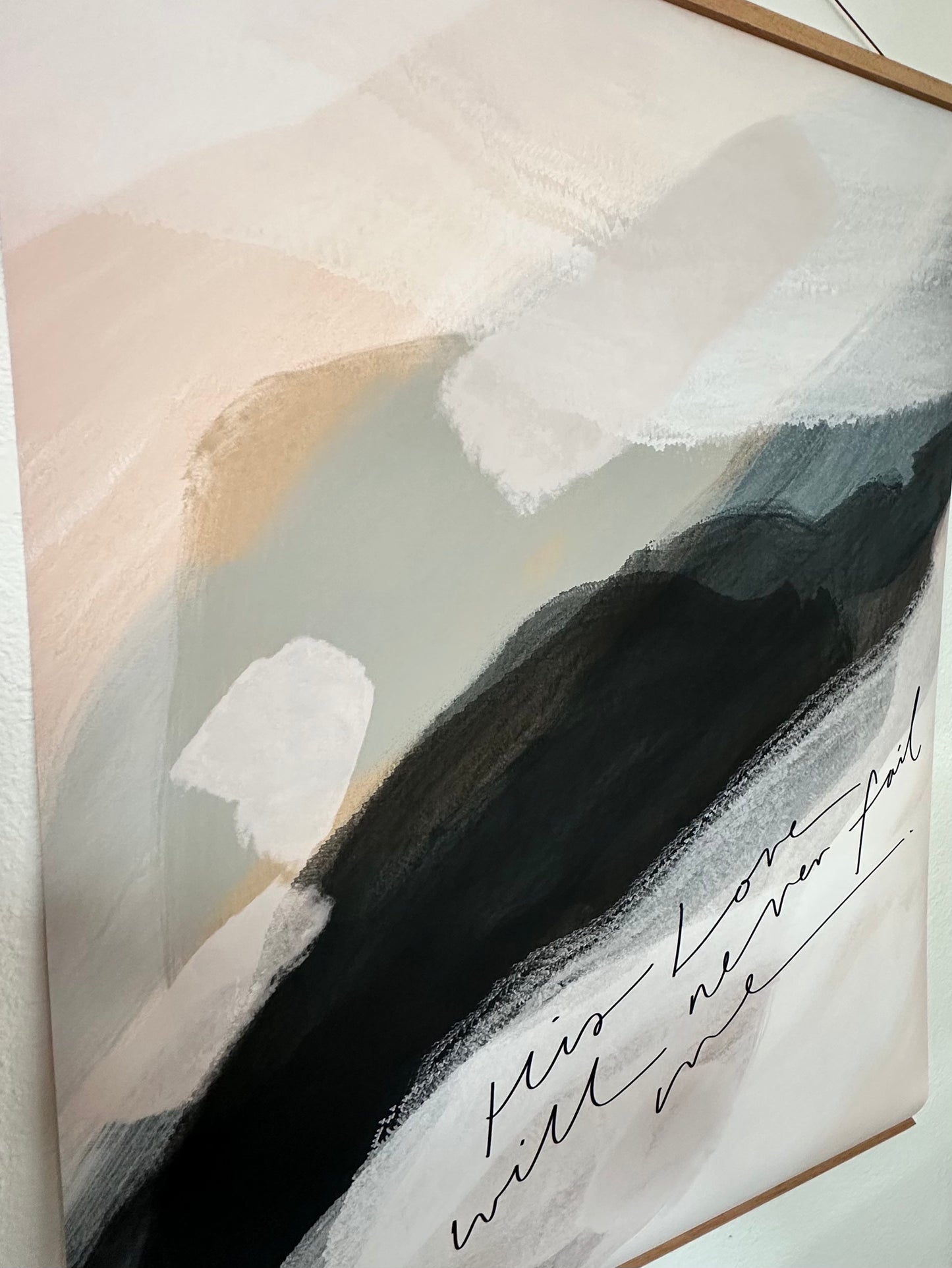 Poster Print: His love