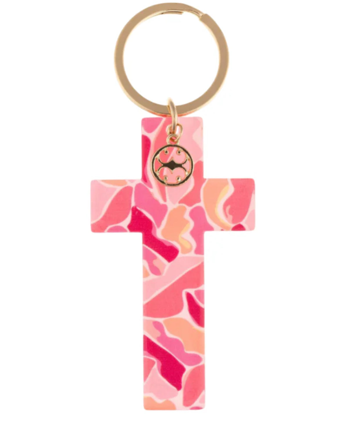 Acrylic Cross Keychain
