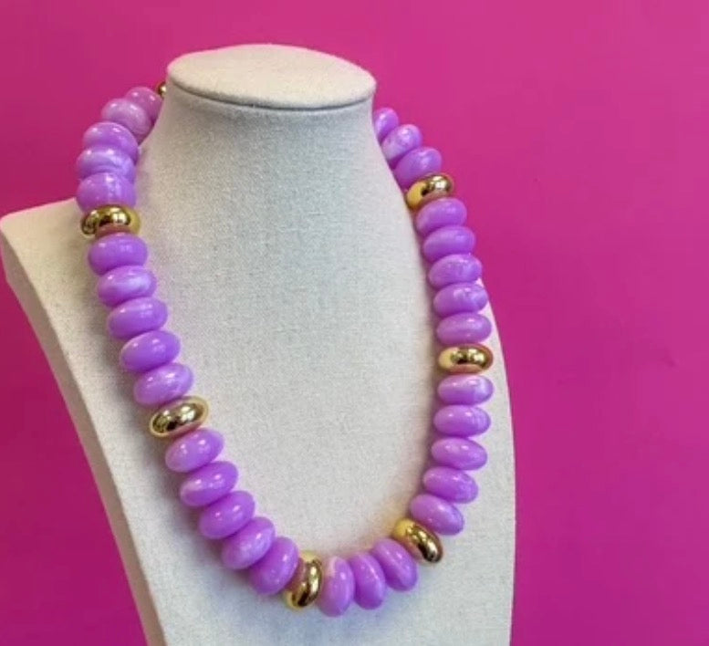 Orchid Glow Necklace