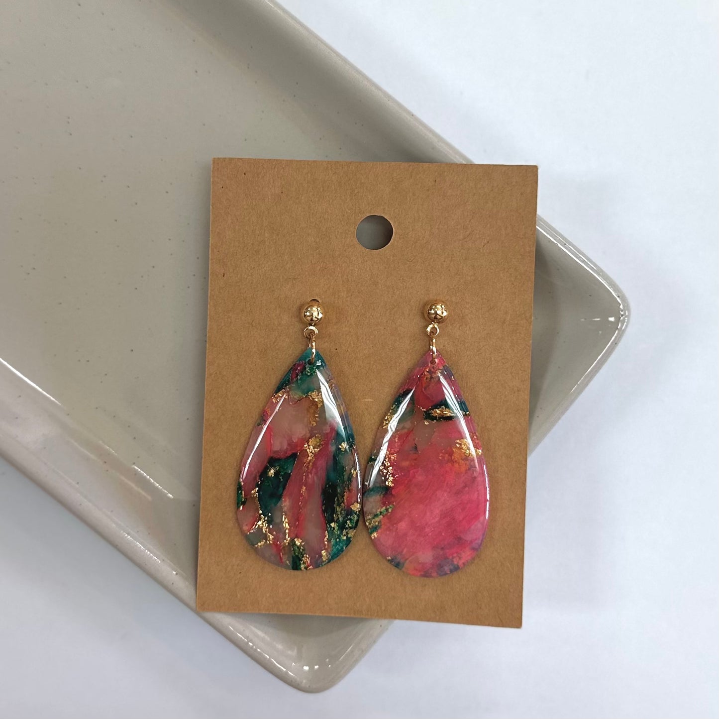 Southern Fields Acrylic Earrings