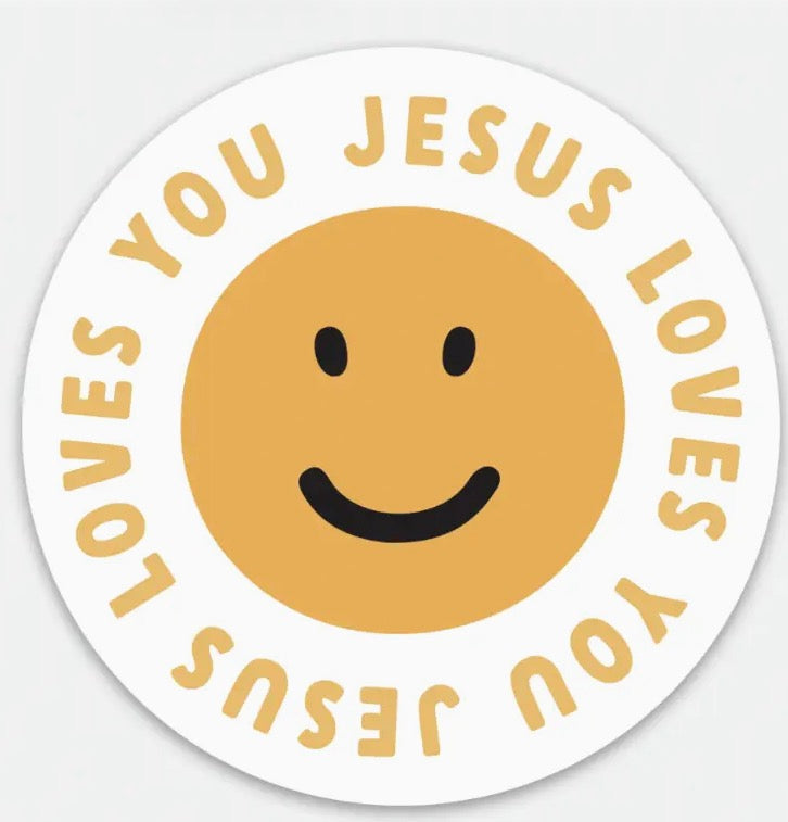 Jesus Loves You Sticker