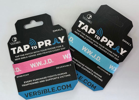 Tap to Pray Wristbands- WWJD