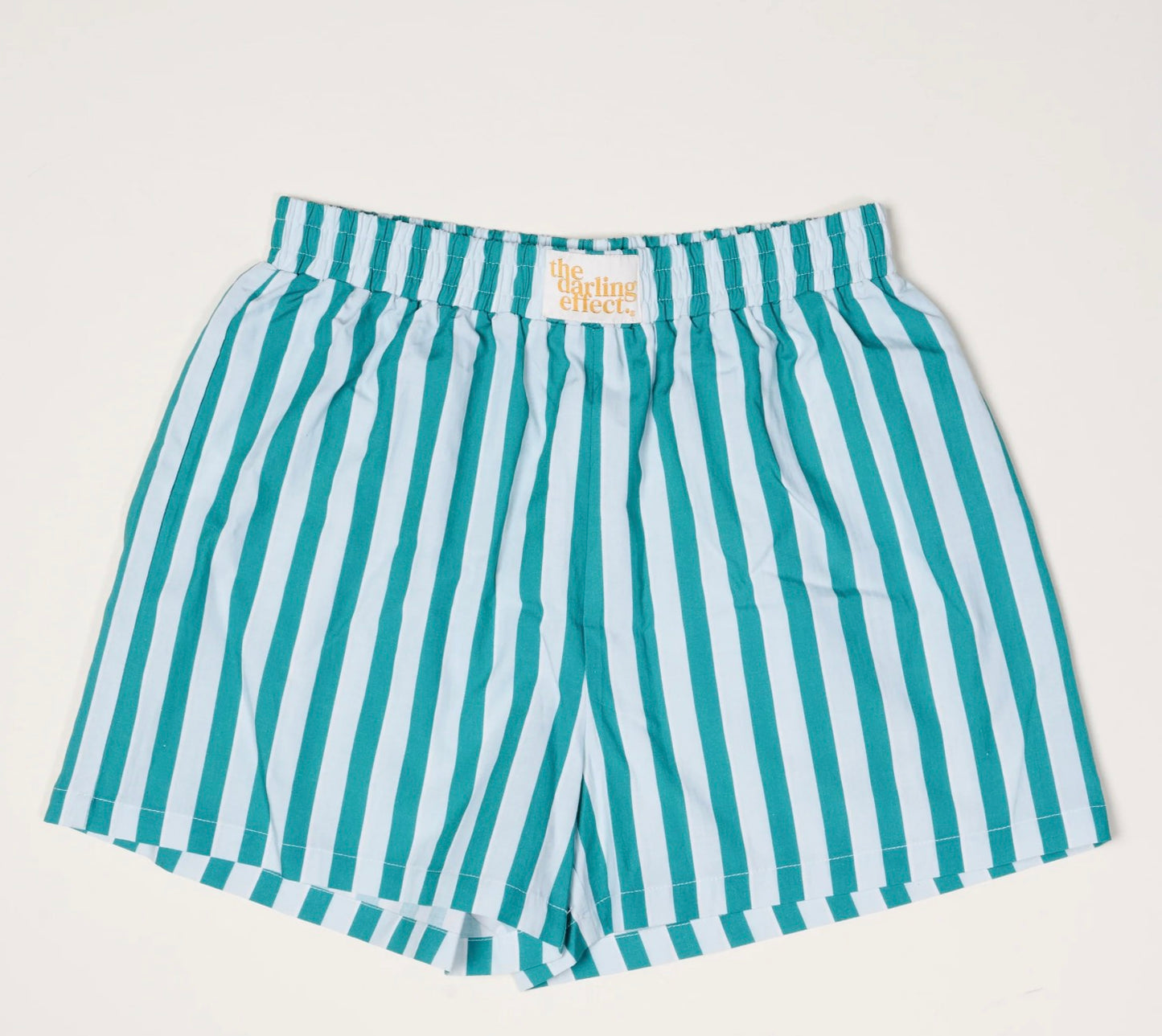 Sicily Stripes Teal All Day Boxer Shorts