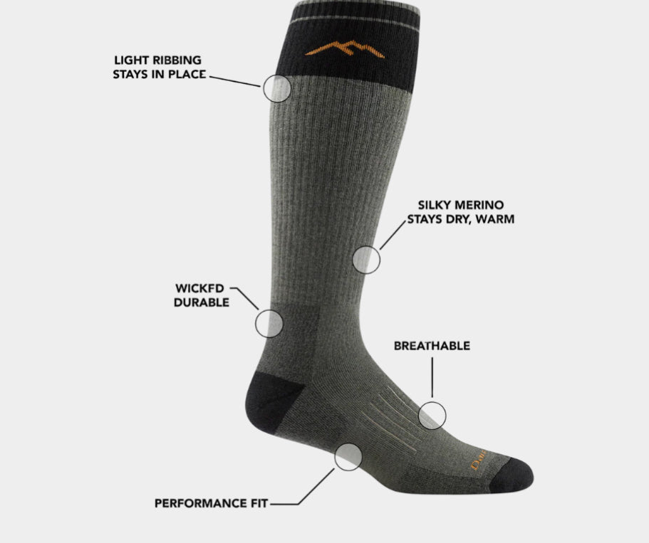 Over-the-Calf Forest Hunting Socks