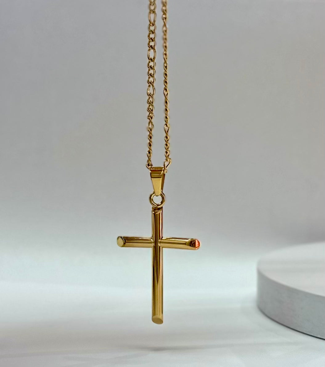 Golden Cross Necklace