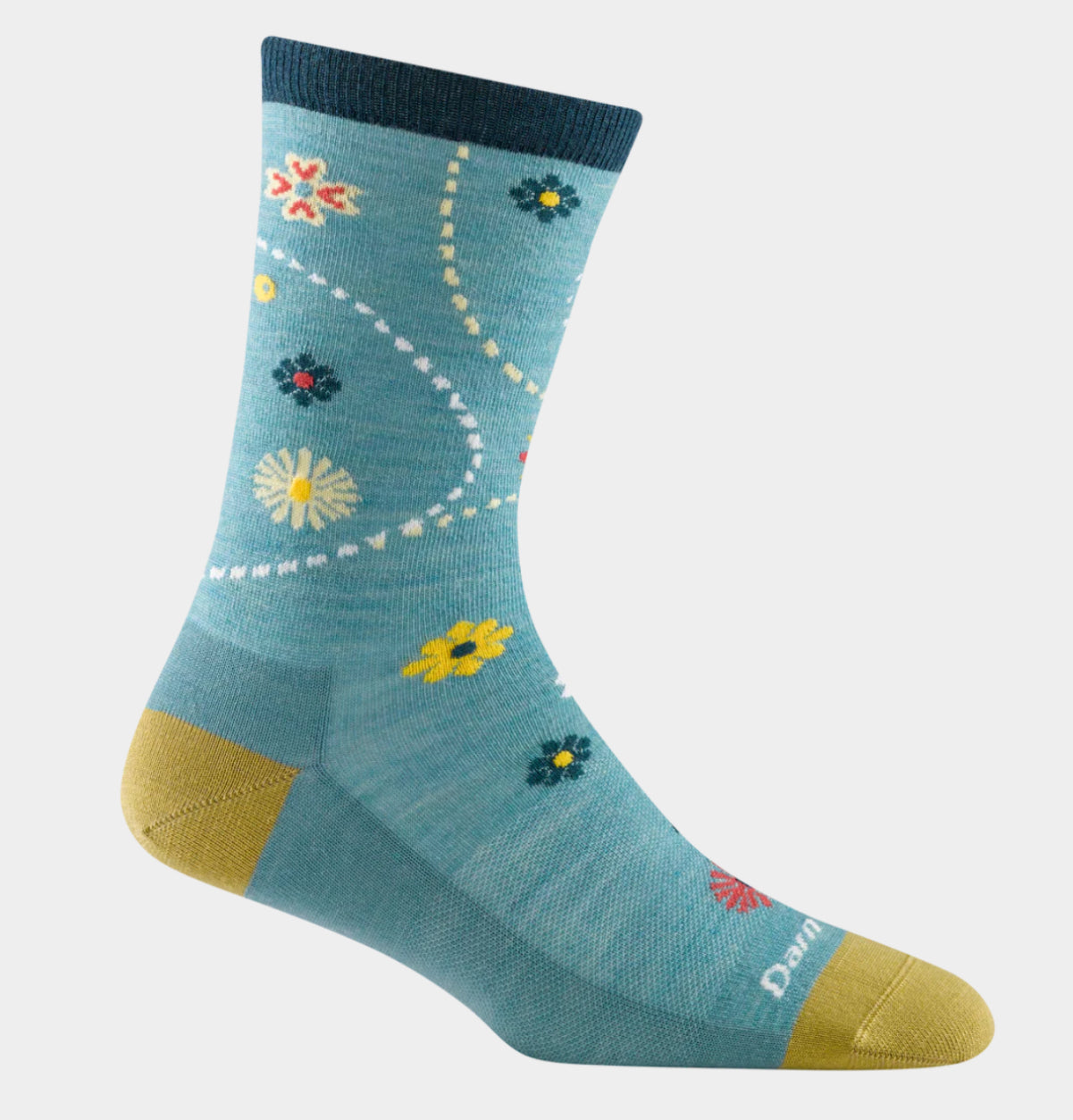 Women's Lifestyle Crew- Garden Crew Aqua