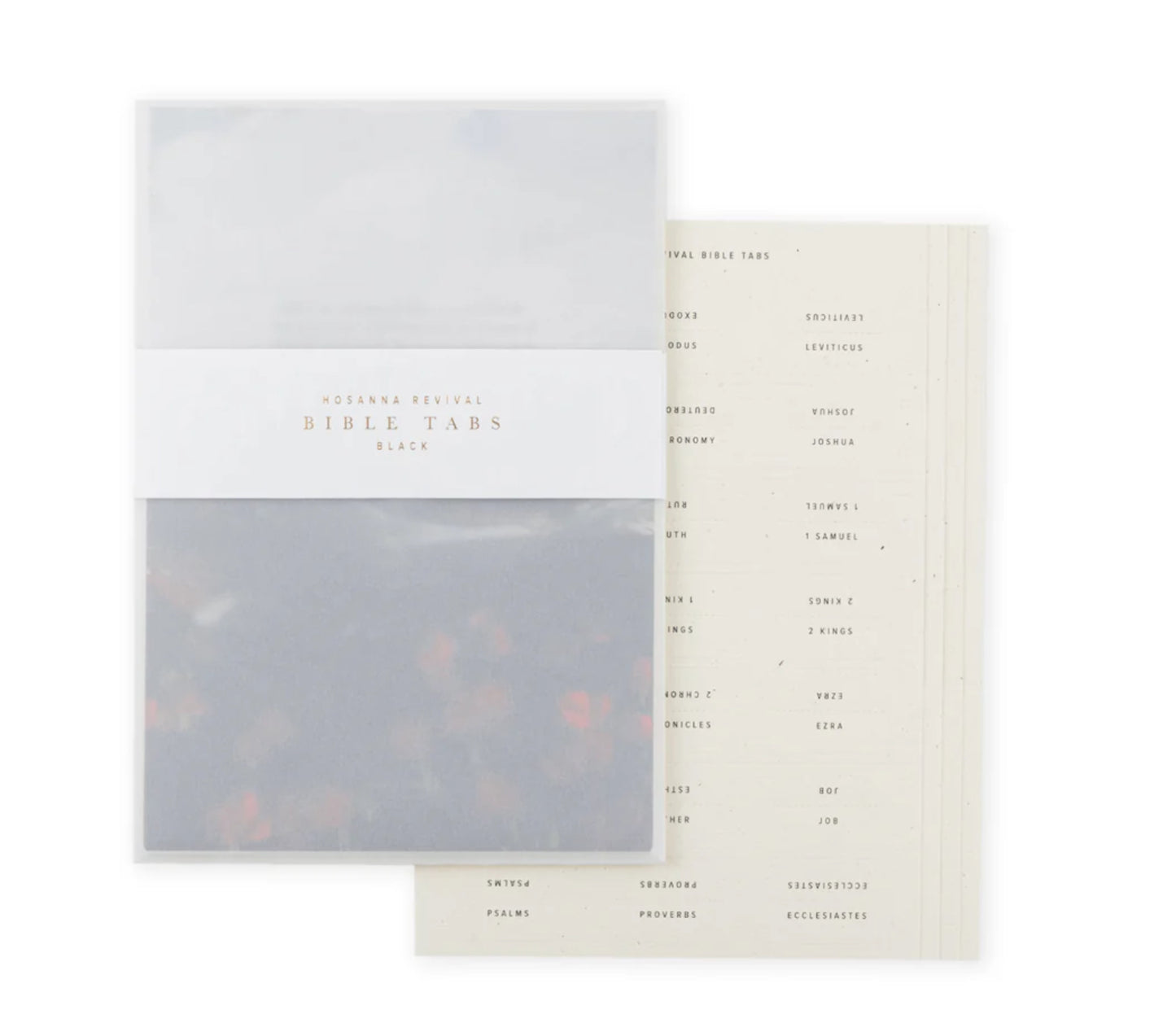 Bible Tabs: Black