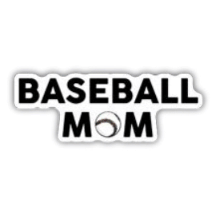 Baseball Mom Sticker
