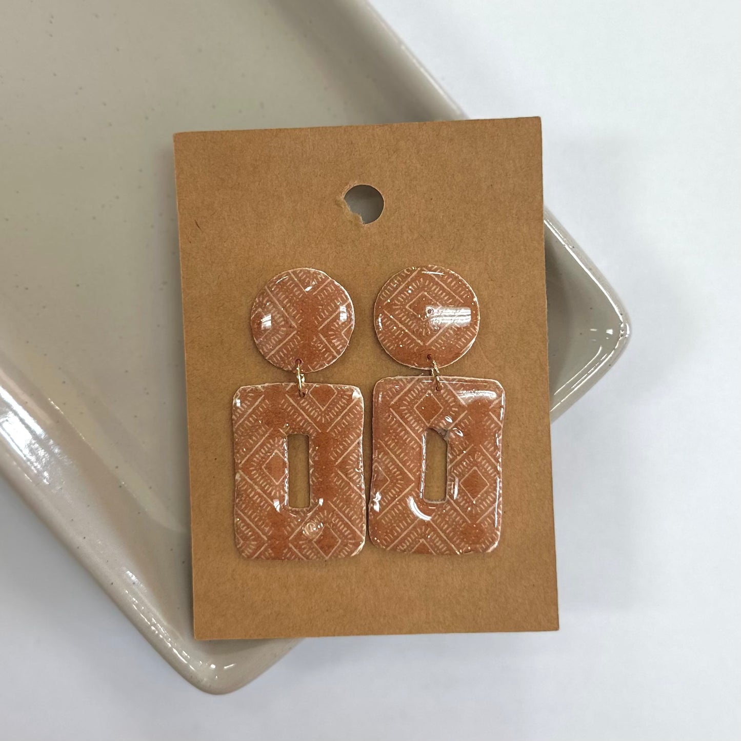 Southern Fields Acrylic Earrings