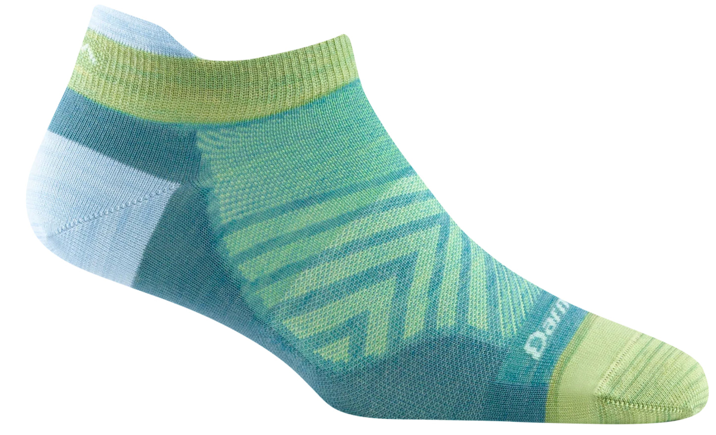 Women’s Running No Show Tab- Aqua