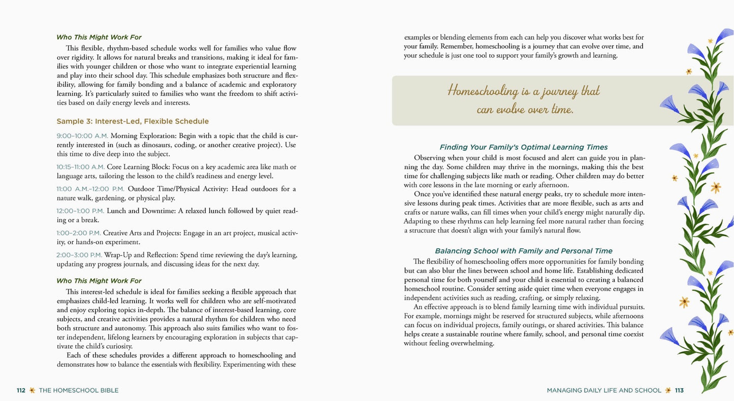 The Homeschool Bible