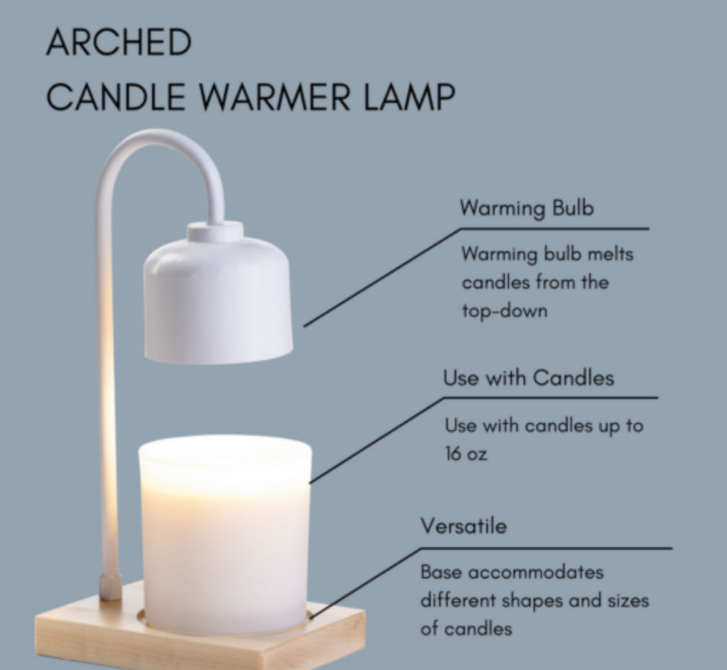 Arched Candle Warmer Lamp