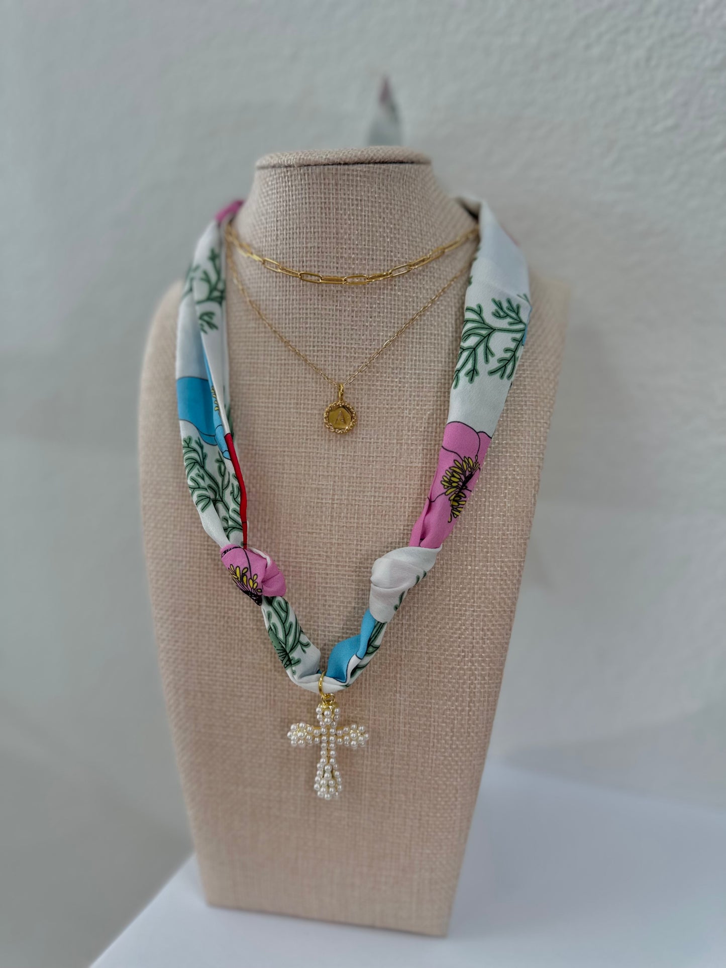 Scarf Charm Necklace