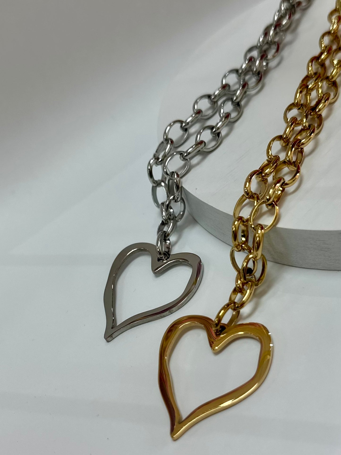 Open Heart Necklace