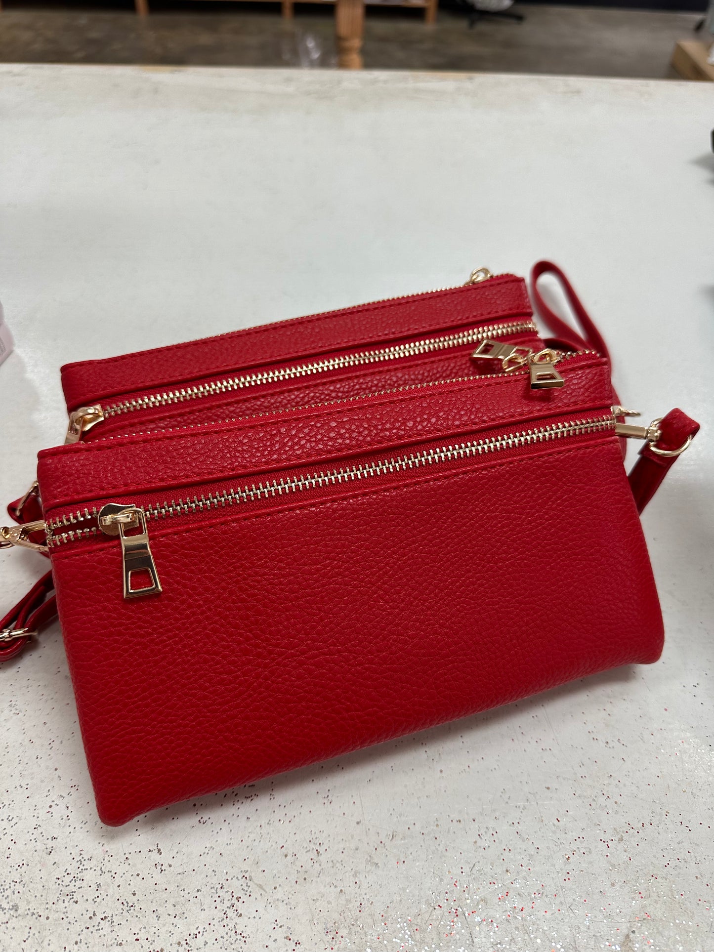 Red Crossbody Bag