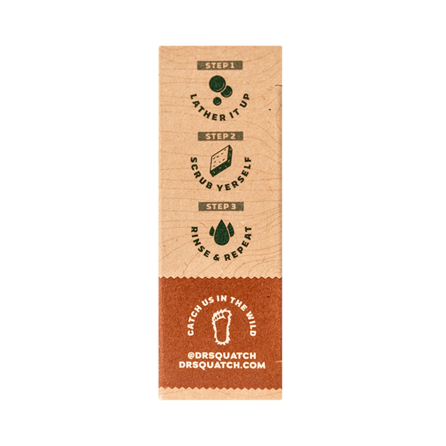 Dr. Squatch Wood Barrel Bourbon Bar Soap