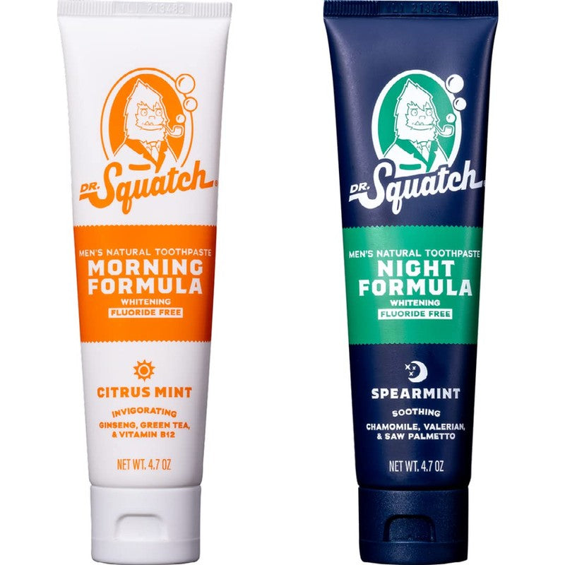 Dr. Squatch Citrus Mint Morning Toothpaste