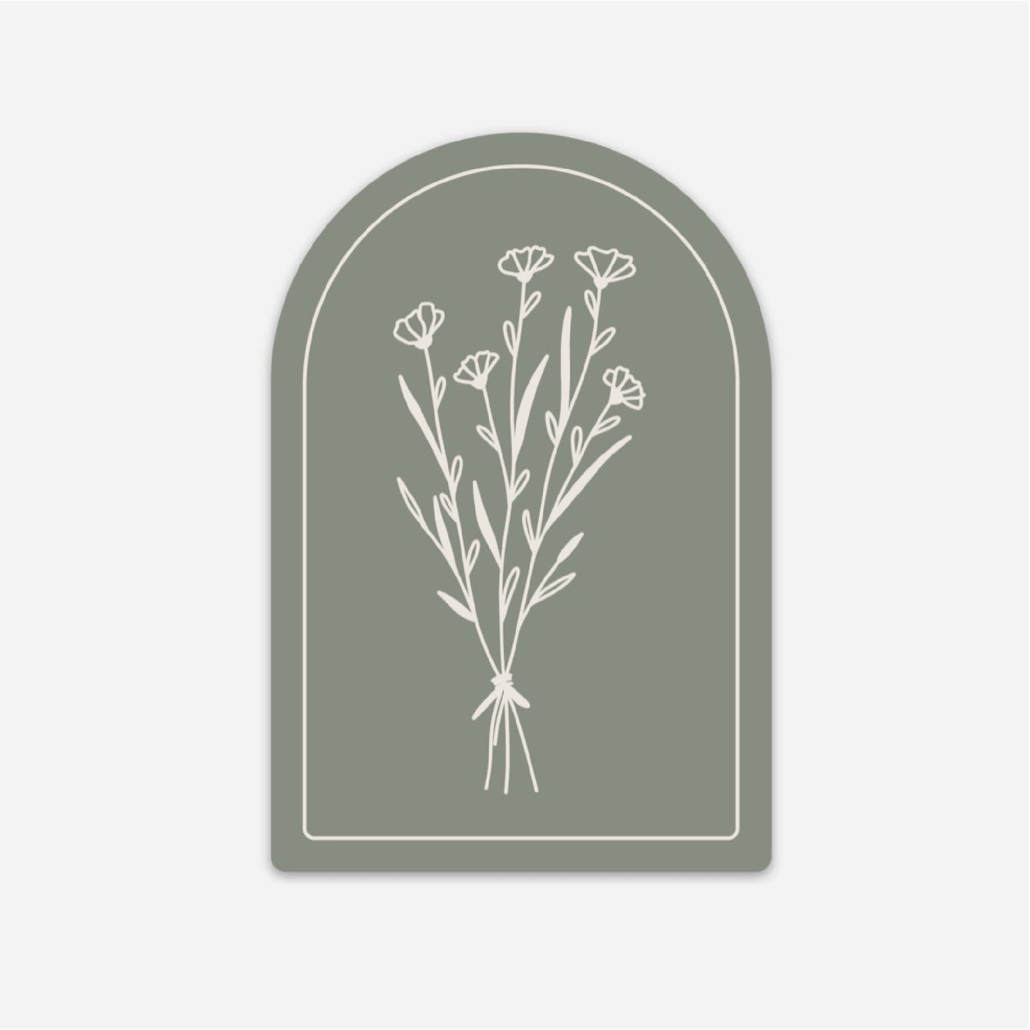 Floral Arch Sticker