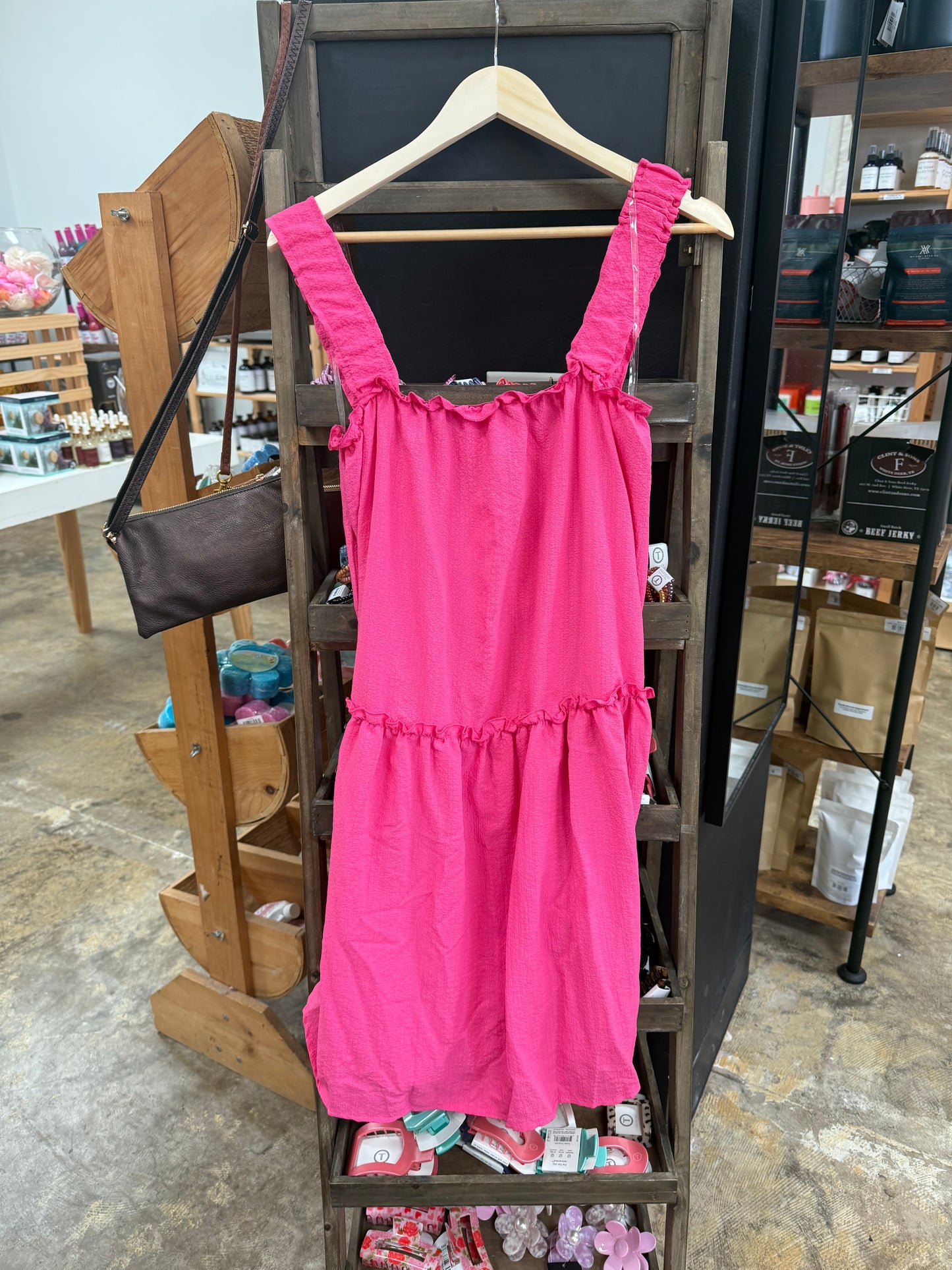 August Rainn Hot Pink Dress **FINAL SALE***