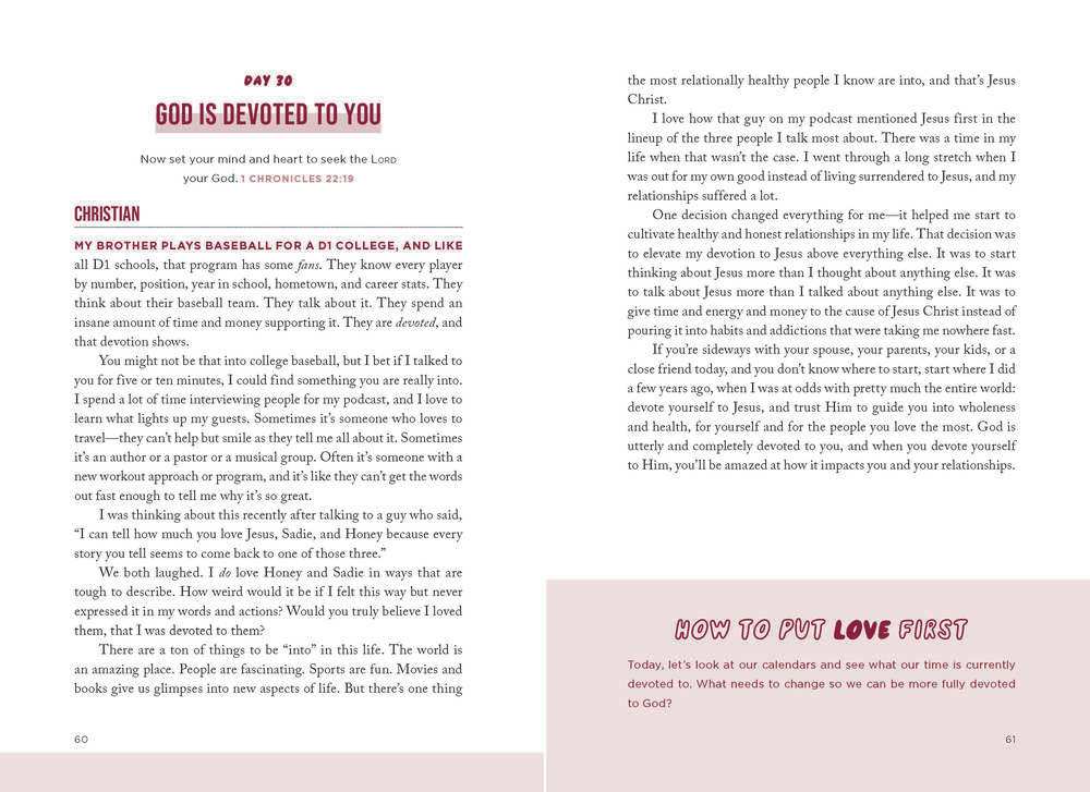How to Put Love First