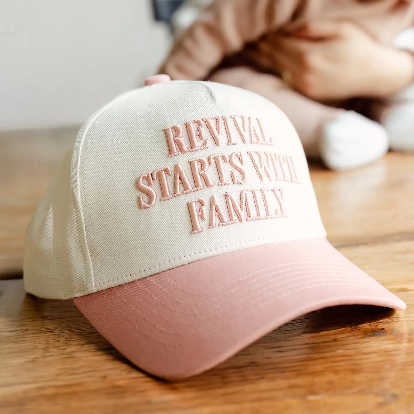 "Revival Starts with Family" Embroidered Hat