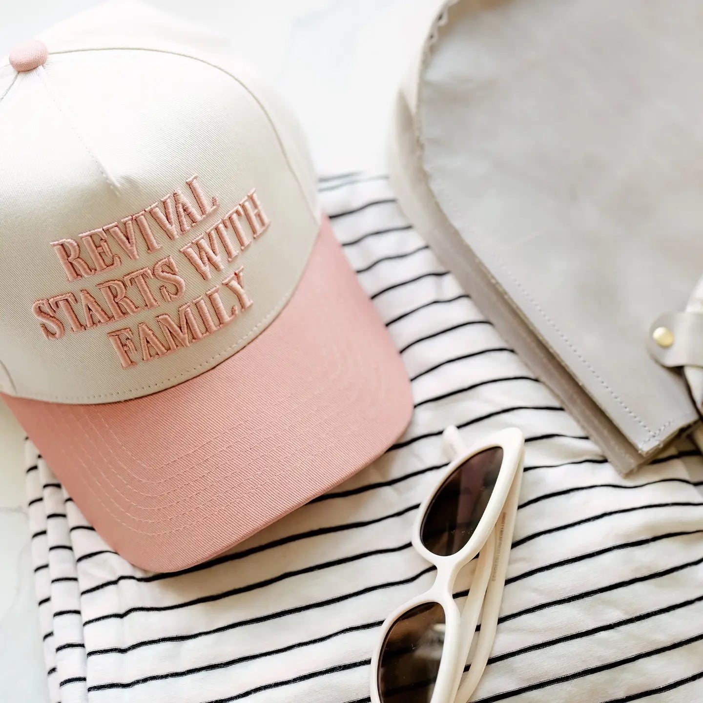 "Revival Starts with Family" Embroidered Hat
