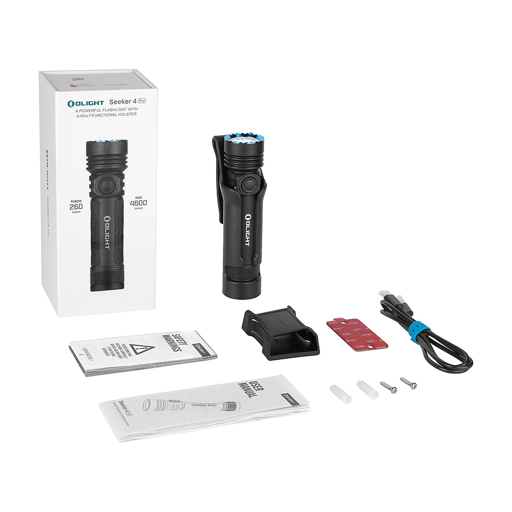 Seeker 4 Pro High Power Flashlight