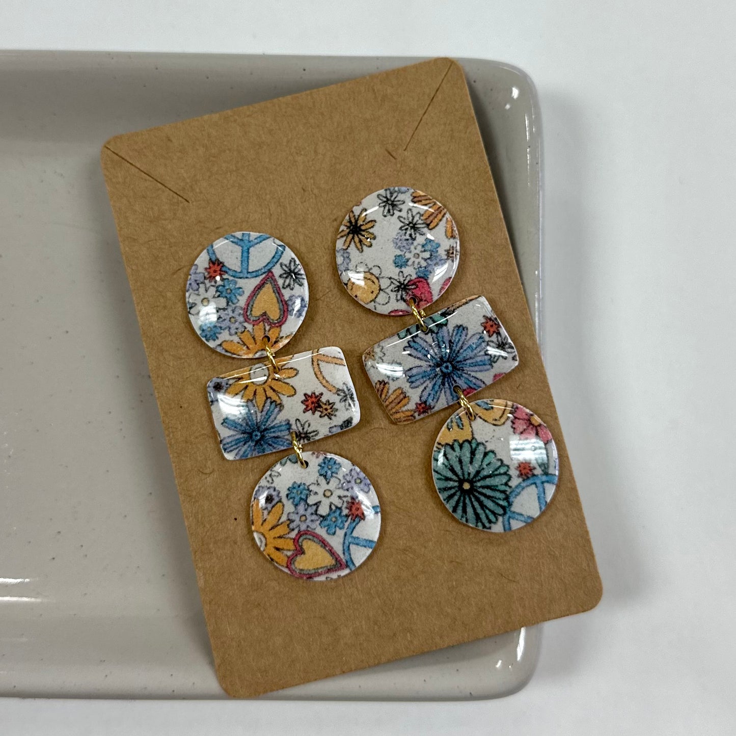 Southern Fields Acrylic Earrings
