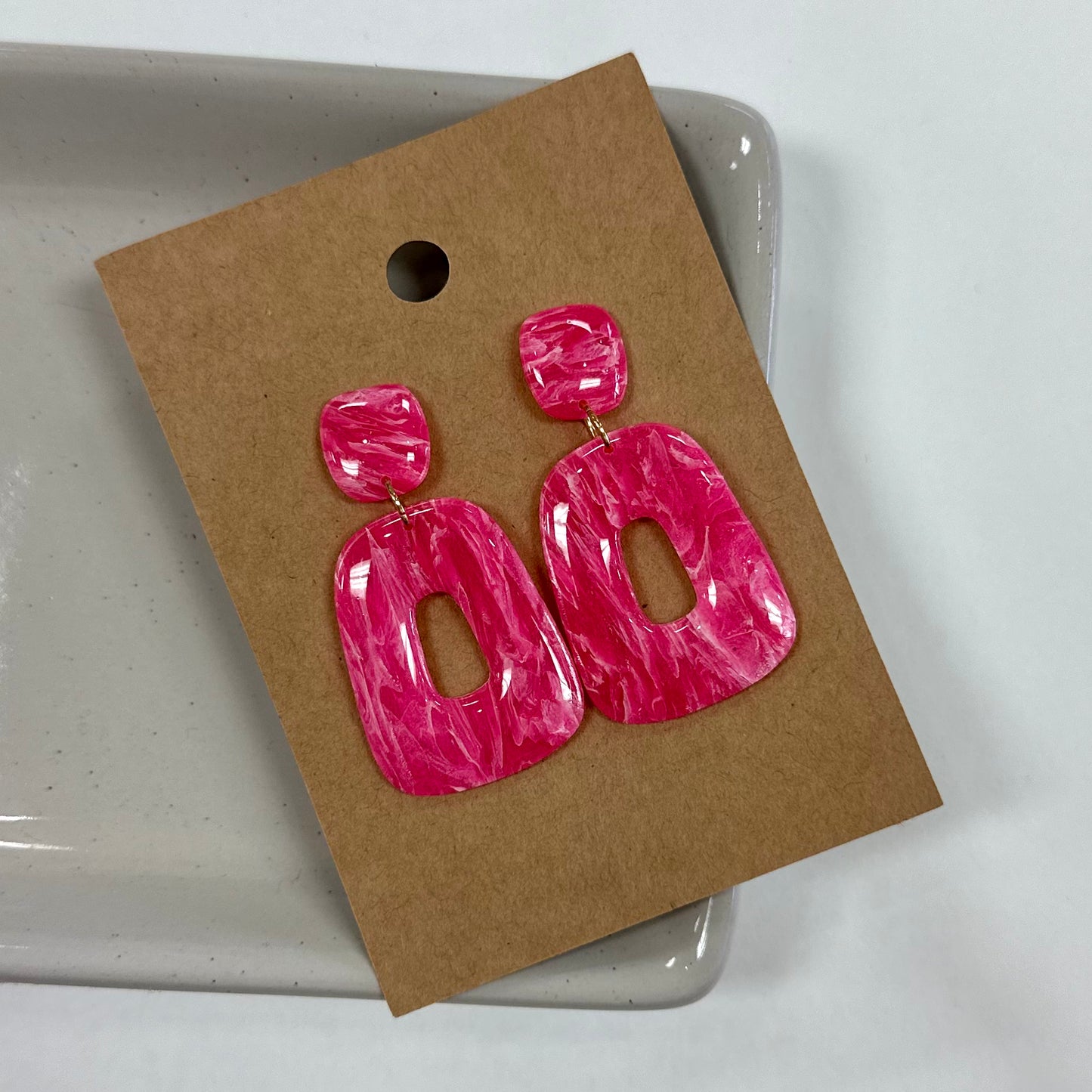 Southern Fields Acrylic Earrings
